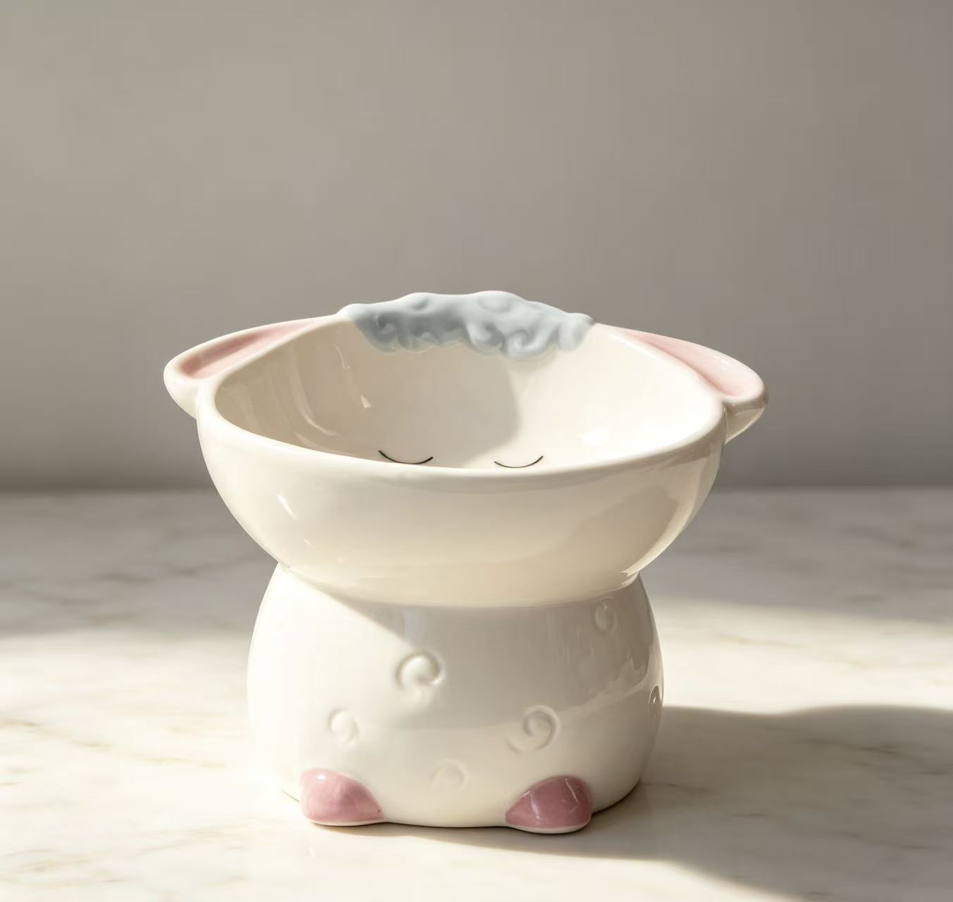 Handmade ceramic pet bowls