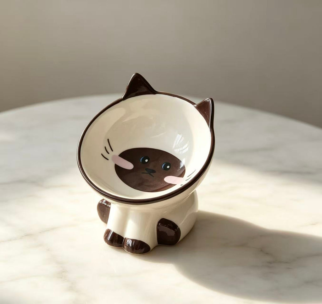 Handmade ceramic pet bowls